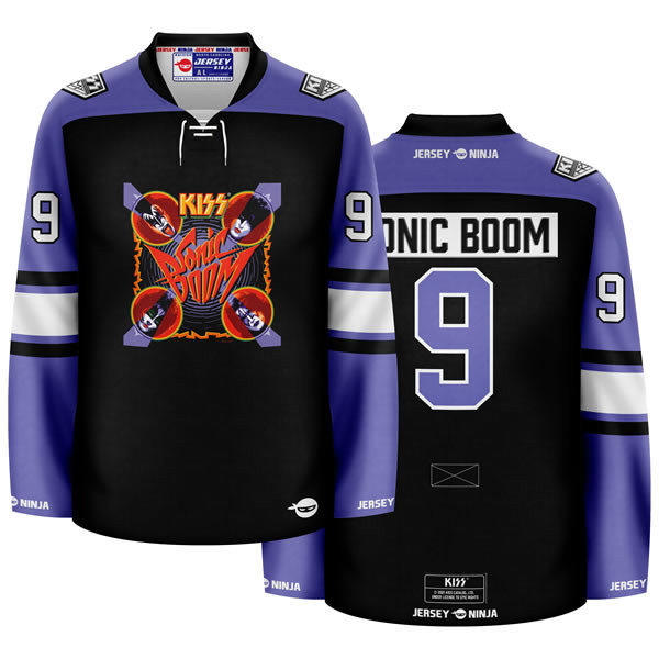 Jersey Ninja - KISS Sonic Boom Hockey Jersey