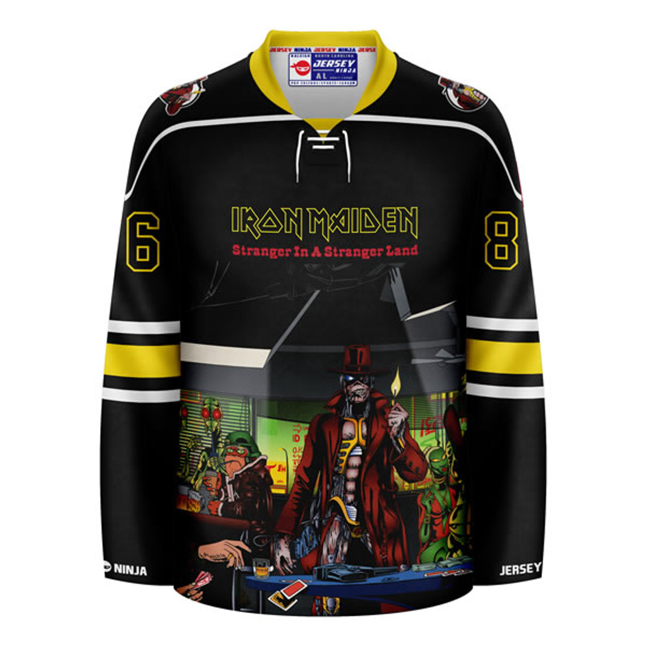 Jersey Ninja - Shoresy Sudbury Blueberry Bulldogs Hockey Jersey