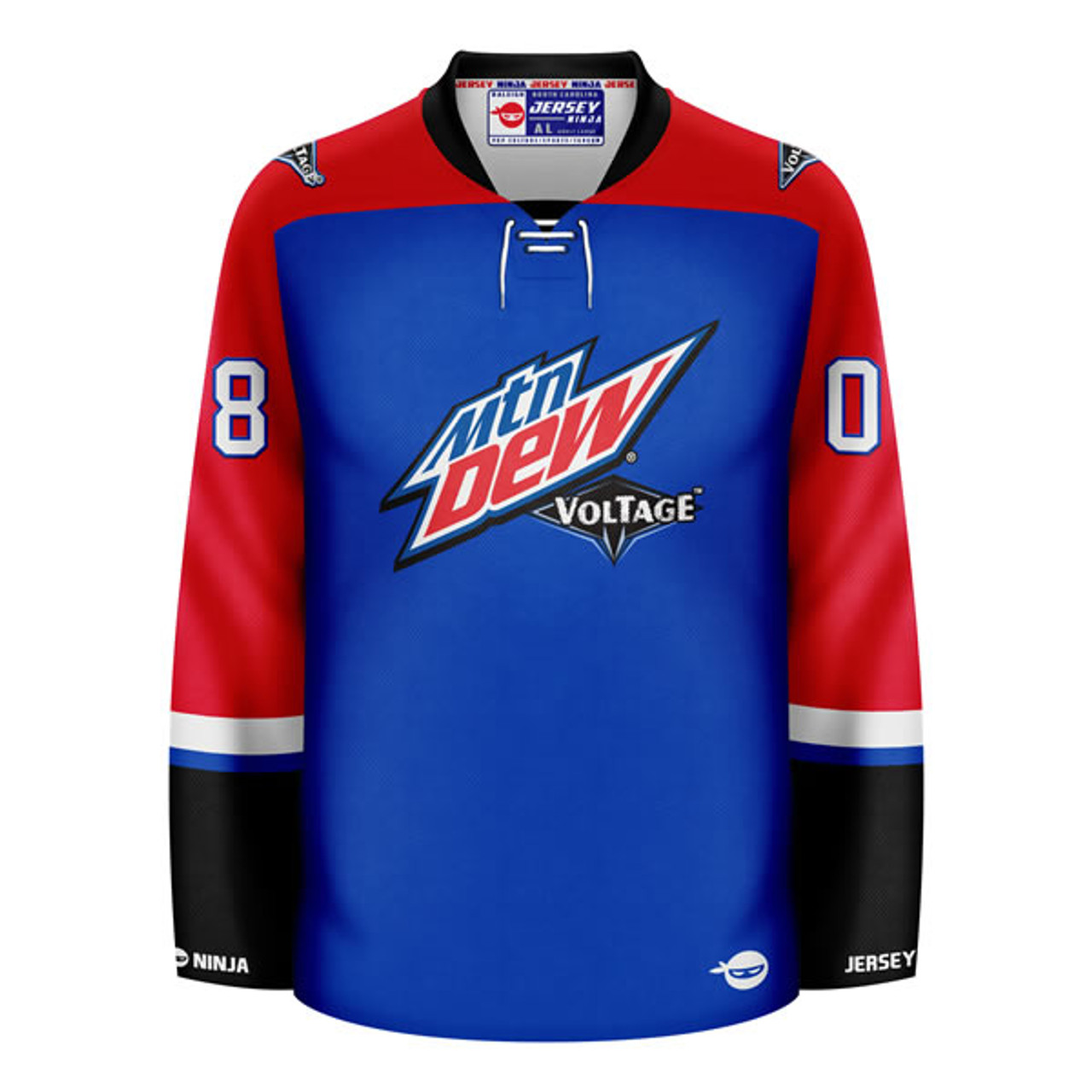 Jersey Ninja - AC/DC High Voltage Hockey Jersey