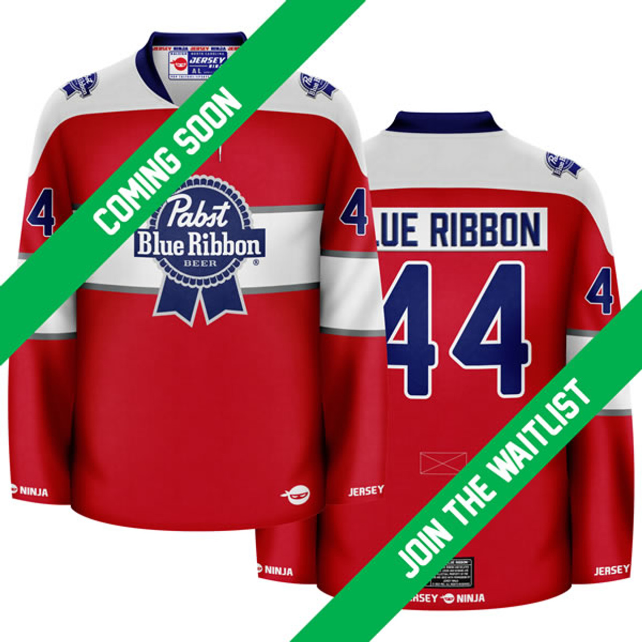 Jersey Ninja - Buffalo Bills Red Hockey Jersey