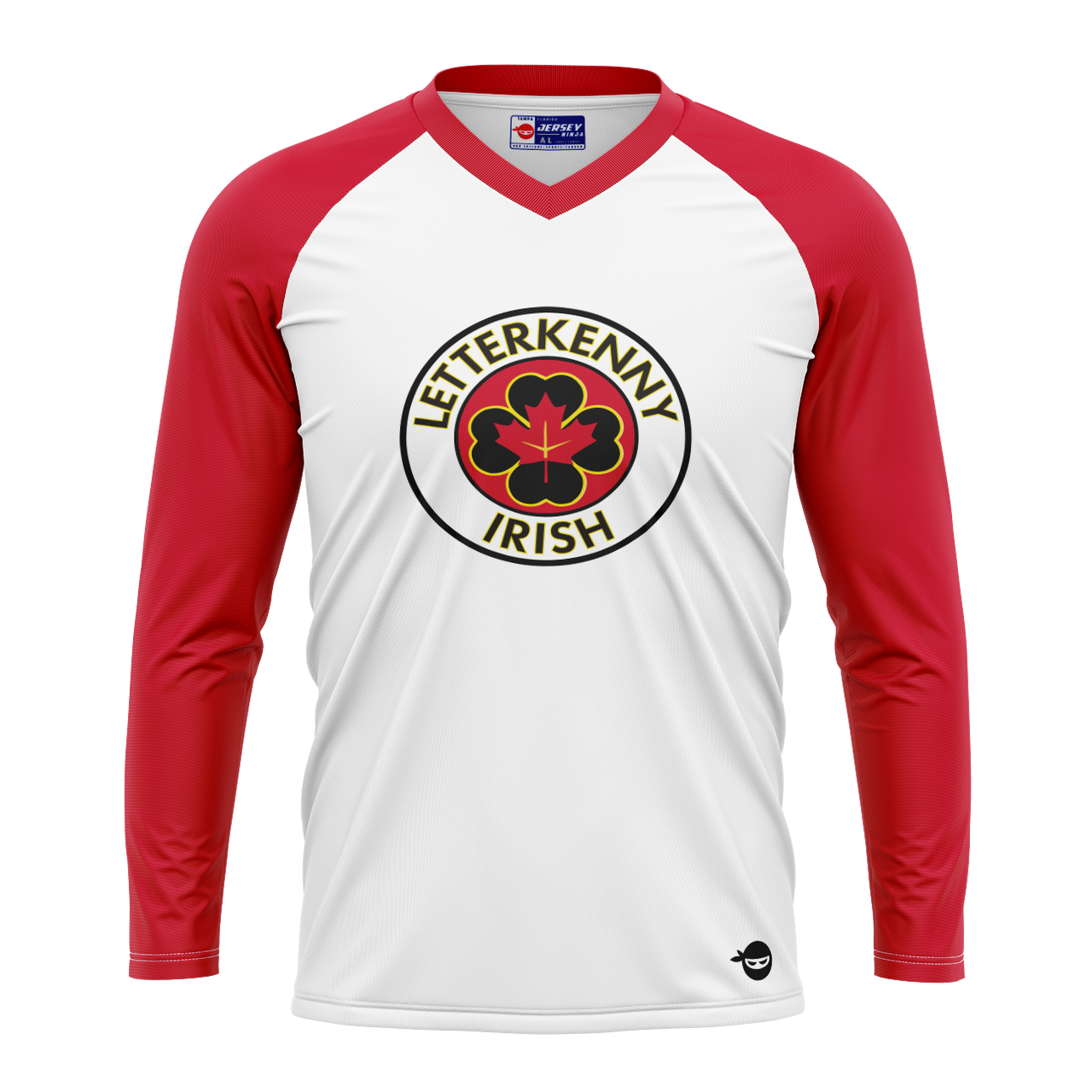 Letterkenny Irish Custom Hockey Jersey (Red) Youth XS