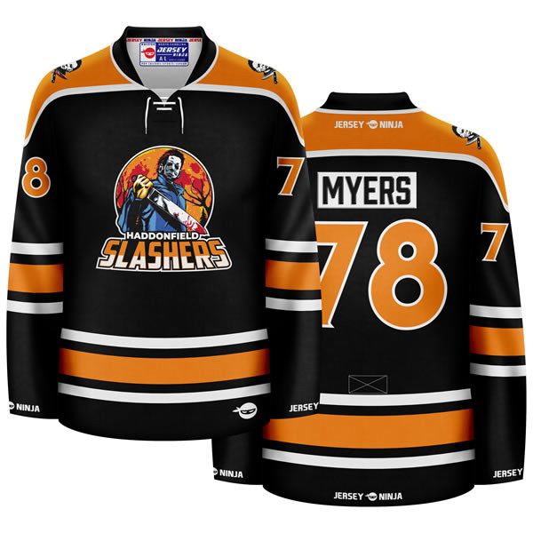 Jersey Ninja - Haddonfield Slashers Michael Myers Hockey Jersey