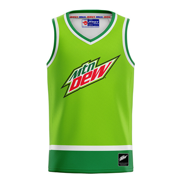 Hockey Jersey Usa Jersey Ninja Mountain Dew Original Flavor - Main Image