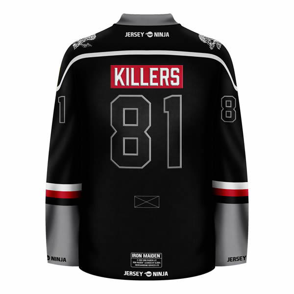 Jersey Ninja Iron Maiden Killers Hockey Jersey