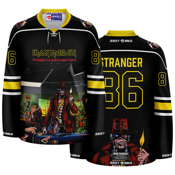 Officially Licensed Iron Maiden Hockey Jerseys by Jersey Ninja