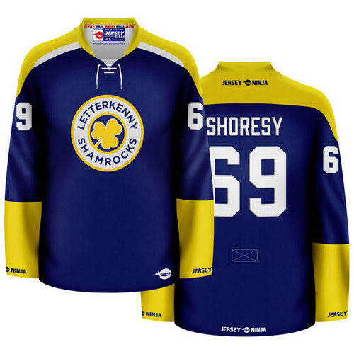  Ross The BOSS Rhea ST John's Shamrocks Hockey Jersey with EMHL  Patch Stitch (30, Black) : Clothing, Shoes & Jewelry