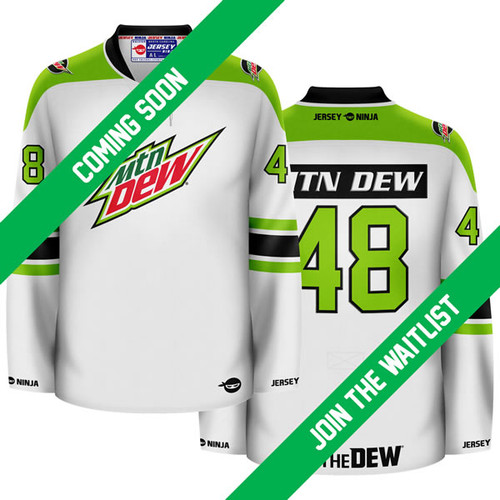 Jersey Ninja - Mountain Dew Original Flavor 2.0 Hockey Jersey - COMING SOON