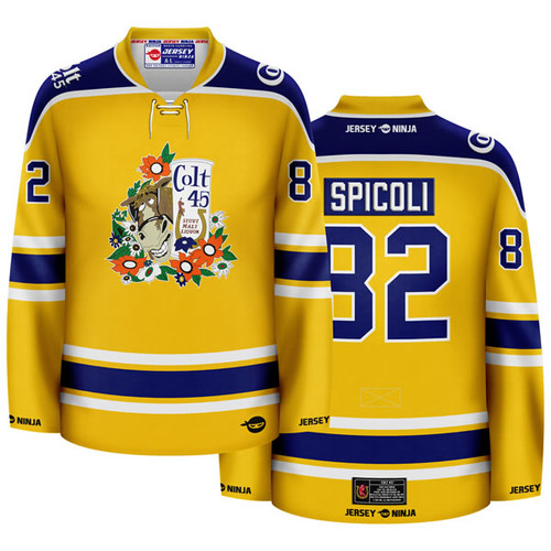 Jersey Ninja - Colt 45 Jeff Spicoli Fast Times Hockey Jersey - COMBINED