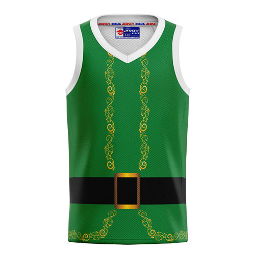 Jersey Ninja - Christmas Elf Outfit Performance Tank