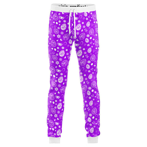 Ninja Syndicate - Easter Purple Gift Box Performance Joggers - FRONT VIEW