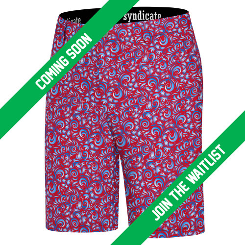 Syndicate Red Ceramic Performance Golf Shorts - COMING SOON