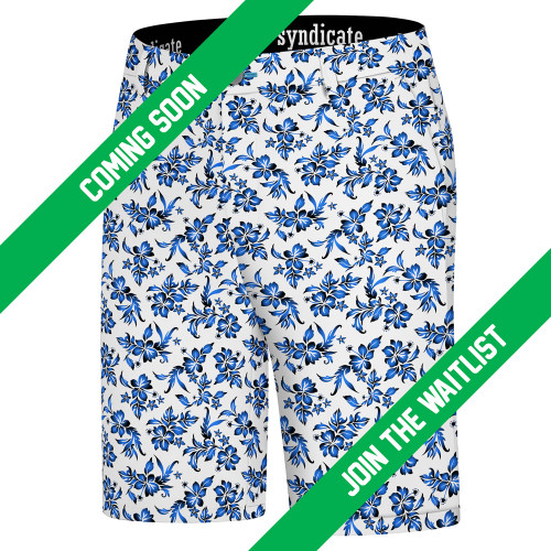 Syndicate Moonlit Hibiscus Performance Golf Shorts - COMING SOON
