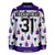 Jersey Ninja - Halloween Emblazoned Ghosts Holiday Hockey Jersey - BACK VIEW