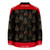 Jersey Ninja - Christmas Pattern Abstract Trees Holiday Hockey Jersey - BACK VIEW