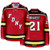 Officially Licensed FDNY Wordmark Red Hockey Jersey - COMBINED