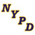 Officially Licensed NYPD Wordmark White Hockey Jersey - CREST
