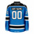 Carolina Panthers Blue Hockey Jersey - BACK