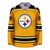 Pittsburgh Steelers Yellow Hockey Jersey - FRONT