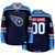 Tennessee Titans Navy Hockey Jersey - COMBINED