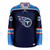 Tennessee Titans Navy Hockey Jersey - FRONT