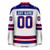 Buffalo Bills White Hockey Jersey - BACK