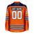 Chicago Bears Orange Hockey Jersey - BACK