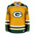 Green Bay Packers Yellow Hockey Jersey - FRONT