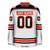 Cleveland Browns White Hockey Jersey - BACK