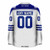 Indianapolis Colts White Hockey Jersey - BACK
