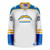 Los Angeles Chargers White Hockey Jersey - FRONT