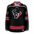 Houston Texans Black Hockey Jersey - FRONT