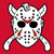 Jersey Ninja - Crystal Lake Killers Jason Voorhees Hockey Jersey - SHOULDER