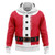 Jersey Ninja - Santa Suit Performance Hoodie - FRONT