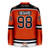 Chicago Blackhawks x Bears Orange Connor Bedard Mashup Hockey Jersey - BACK