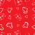 Ninja Syndicate Valentines Day Doodle Hearts Performance Polo - PATTERN