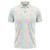 Ninja Syndicate Easter Mini Pastel Checkerboard Performance Polo - FRONT VIEW