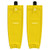 Ninja Syndicate Solid Yellow Pro Style Hockey Socks - FRONT VIEW