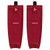 Jersey Ninja - Solid Dark RedPro Style Hockey Socks - FRONT VIEW