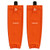 Ninja Syndicate Solid Orange Pro Style Hockey Socks - FRONT VIEW