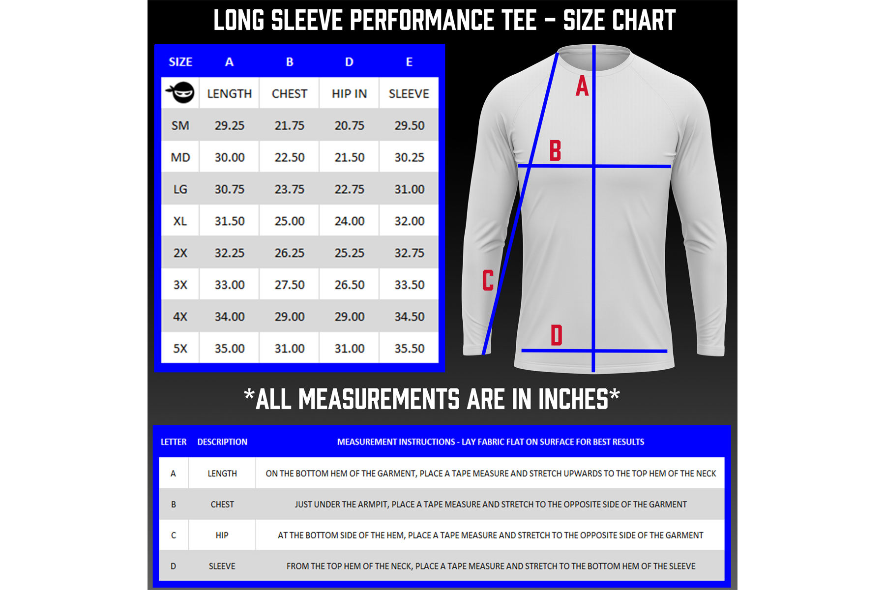 SizeChart