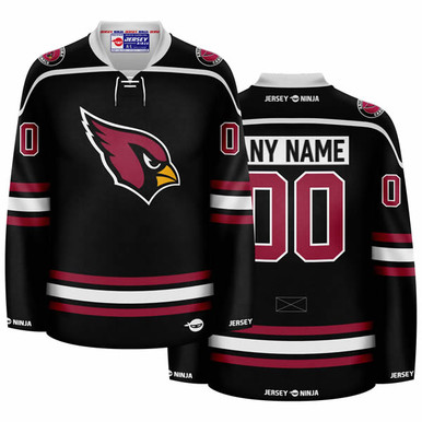 Jersey Ninja - Arizona Cardinals White Hockey Jersey