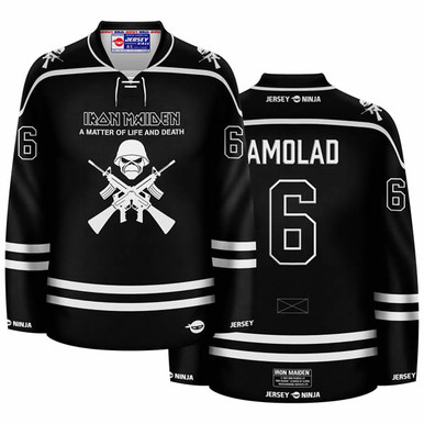 Jersey Ninja - Iron Maiden A Matter of Life and Death Black