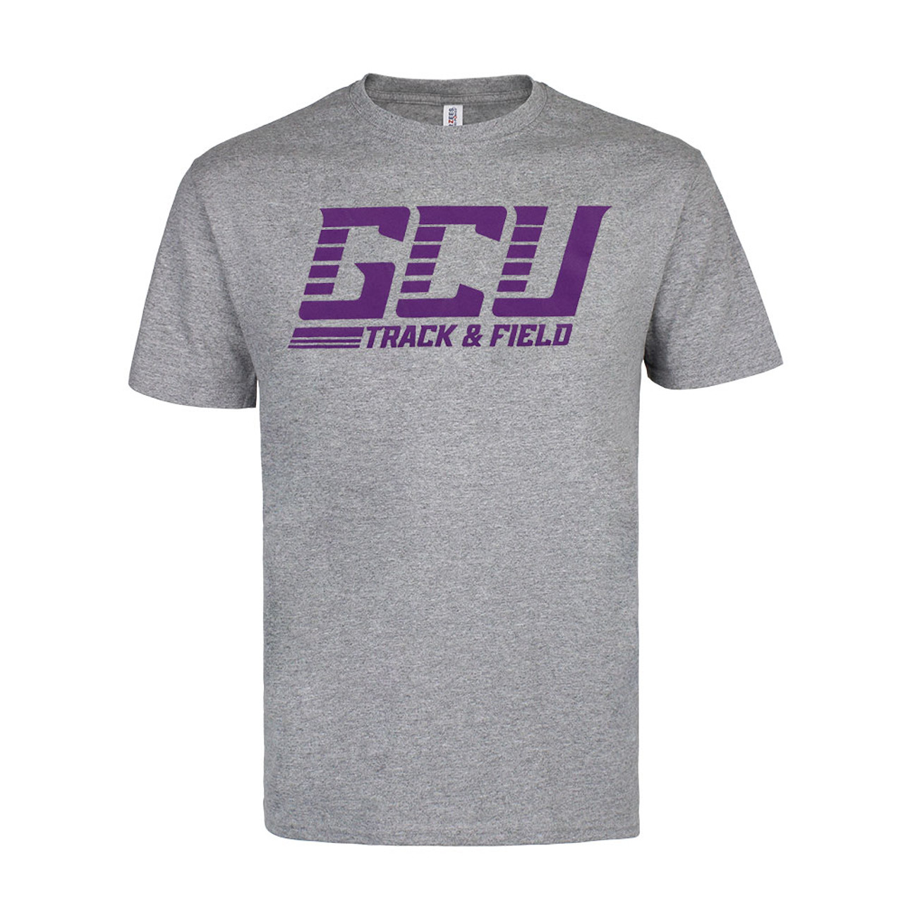 Jerzees Gray GCU Track & Field Tee