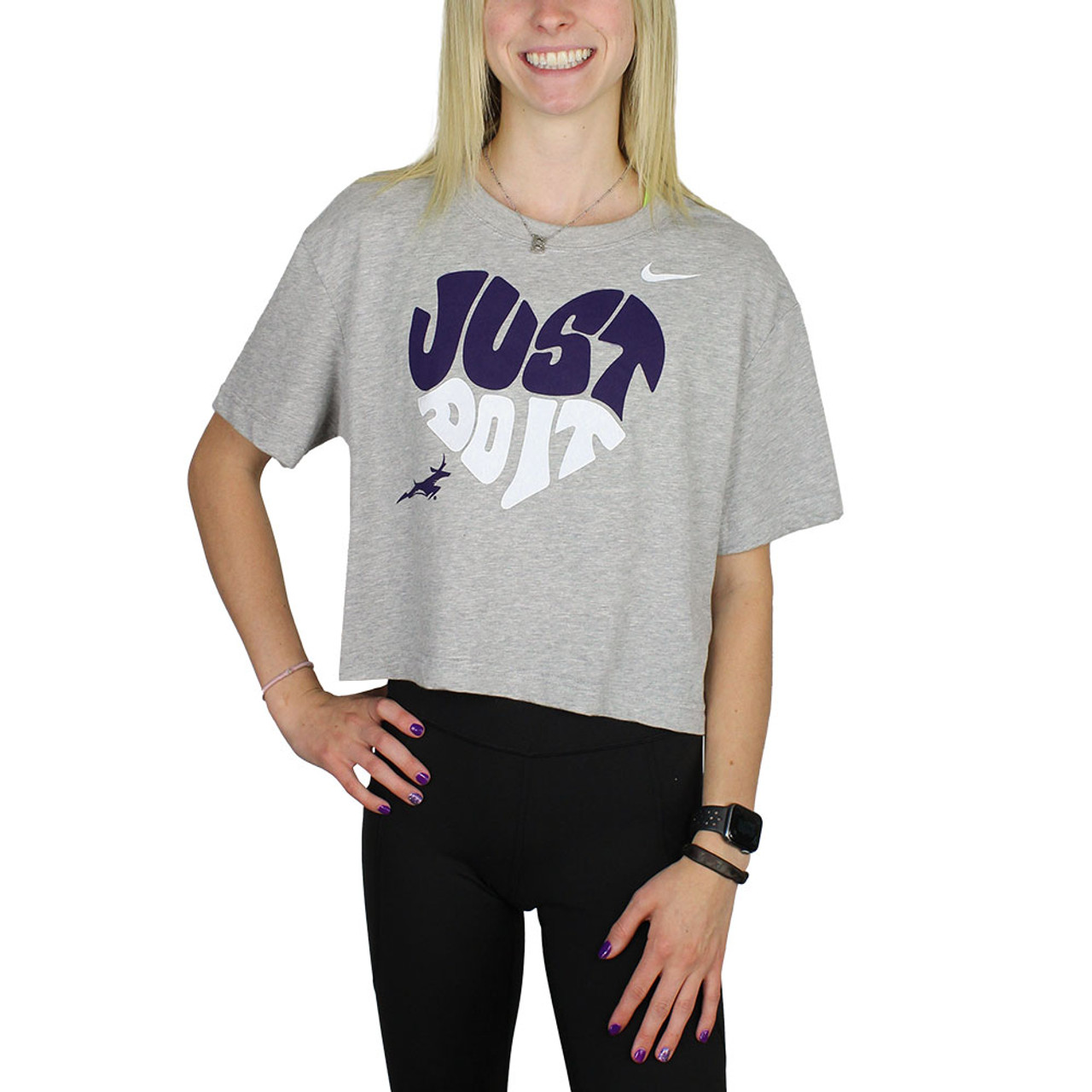 【Nike】★Tシャツ★ Women's Sleeveless Graphic T-Shirt Nike Womens Sleeveless T-Shirt X-Smalll Black Pink Purple