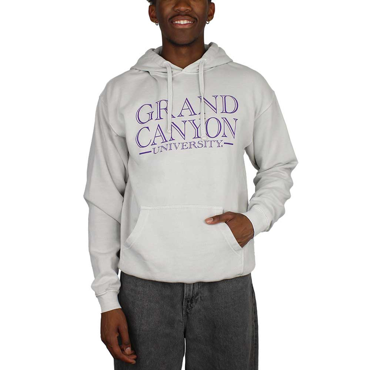 ジャケット・アウター grand canyon GDC weekend setup Medium M Blue 84 Men's Purple Grand Canyon University Felt Patch Hoodie