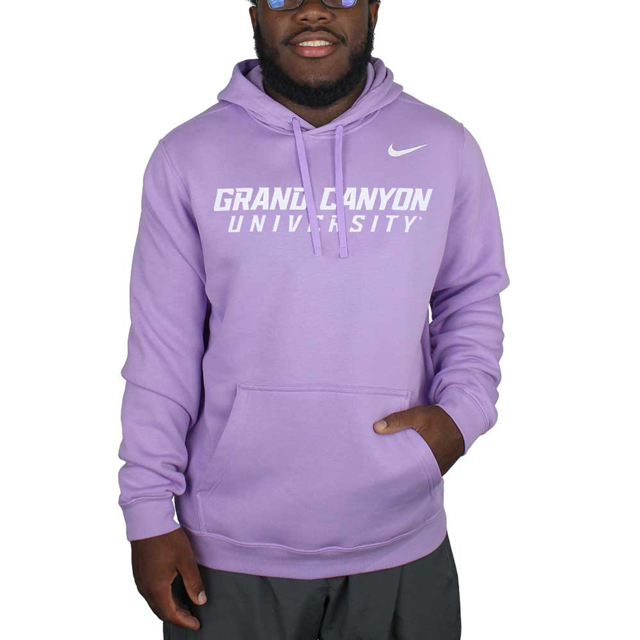 ジャケット・アウター grand canyon GDC weekend setup Medium M Nike Men's Lavender Grand Canyon University Hoodie