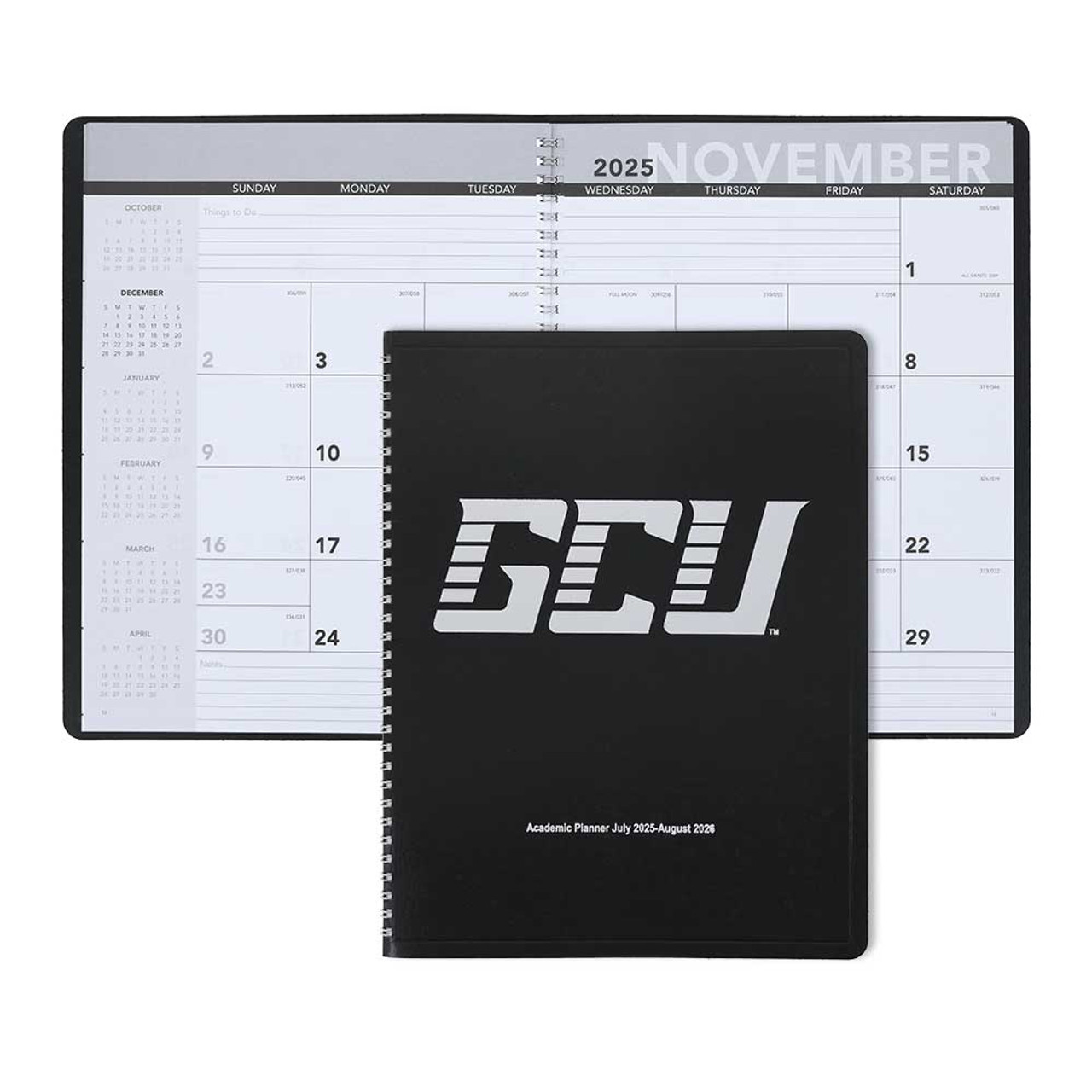 Black GCU 20252026 Academic Planner