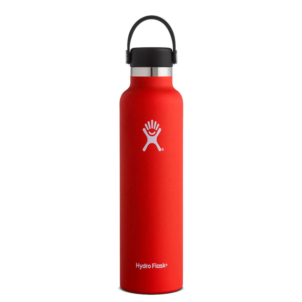 GARDEN GARDEN HYDRO FLASK 24OZ WIDE MOUTH STRAW LID RED - The Garden