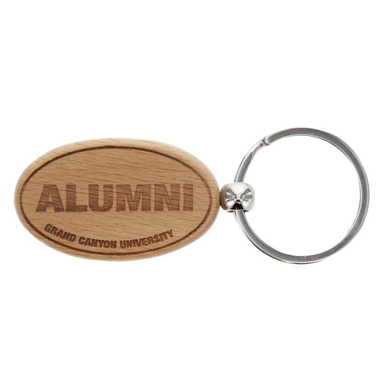 GRAPHICS & MORE Louisiana Tech University Bulldogs Logo Wood Wooden  Rectangle Keychain Key Ring