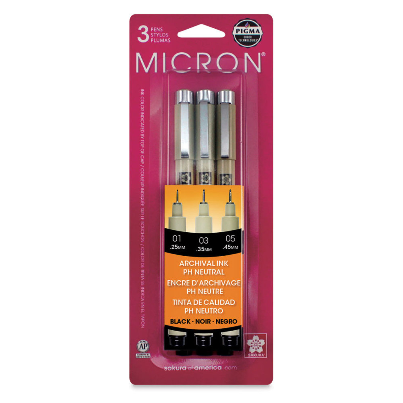 controller Herdenkings paus Pigma Micron Pens (Set Of 3)